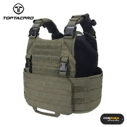 Toptacpro Tactical Vest AFPC AirSoft Outdoor Plate Carrier Модульная броня быстрое выпуск MC 8302