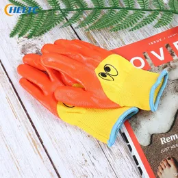 Kinder atmungsaktive Schutzhandschuh Langlebige wasserdichte Gartenhandschuhe Anti -Biss -Schnitt Sammeln Sie Muscheln Protektor Pflanzung Arbeit Gadget