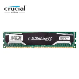 Rams Crucial Ballistix Sport DDR3 4GB 8GB 1333 МГц 1600 МГц DDR31333 PC310600 1600 PC312800 1.5V 240PIN DIMM DIMM Desktop Memroy Memroy
