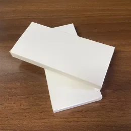 50pcs Flat White Papp Box Mobiltelefon Hülle Verpackung handgefertigter SOAP -Geschenkbox Unterstützt die benutzerdefinierte Größe und das gedruckte Logo