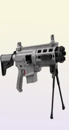 M416 Elektrikli Manuel 2 Mod Gatling Yumuşak Bullet Toy Taban Blaster Launcher Atış Modeli Tüfek Keskin Sniper Yetişkinler İçin Sniper Sniper