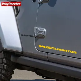 2 PCs Türseitenaufkleber Körper 80 -jähriges Jubiläum 1941 Willys Styling Decal für Jeep Gladiator JT 2020 2021 2022 2023 Zubehör