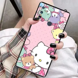 Cute Hello K-Kitty Funda Case For Oneplus 9 8 8T 7 7T 6 6T 5 5T NORD N100 N10 2 CE 5G Pro Nokia 3.1 6 7 7.1 Plus Case Para Capa