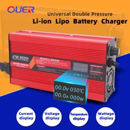 12.6V 20A LIPO/LIMN2O4/LICOO2 배터리 스마트 빠른 충전 장치 팬 및 알루미늄 케이스 OLED 디스플레이가 포함 된 3S 12V 용 USD