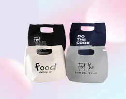 Izolowane torby na lunch cieplnych Kobiety na piknikowe pudełko pudełko bento chłopcy thermo torebka świeże utrzymywanie produktów z pojemnika na żywność C09698286