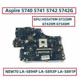 Scheda madre new71 LA5894P LA5893P LA5891P per Acer Aspire 5740 5741 5742 5742G Laptop Motherboard con HD5470M GT320M GT420M GT540M HM55