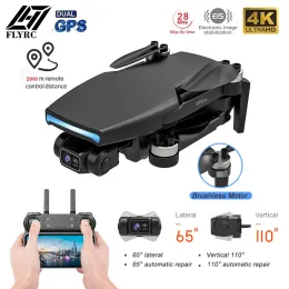 드론 새로운 2022 L108 프로 GPS 드론 HD 4K 카메라 2AXIS Gimbal Professional 2000M 이미지 운송 브러시리스 모터 RC 접이식 쿼드 콥터