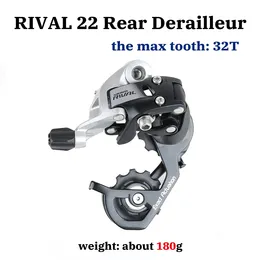 SRAM منافس 2x11 السرعة 22V دراجة دراجة دراجة الجزء الخلفي derailleur قصيرة/القفص الأوسط SS GS