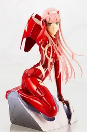 Darling in the franxx zero due 02 action figura in pvc figure giocattoli modelli abiti rossi modello regalo anime4256686
