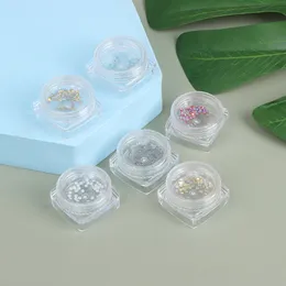 50pcshooth Beauty Diamond 6 Colori Dental Crystal Deep Ornaments GEMS DETTO GEMS GIETTÀ GEME GEM BUE