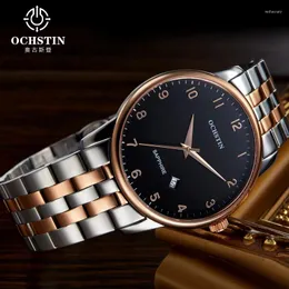 ساعة Wristwatches Ochstin2024 سلسلة الرجال اللطيفة للرجال مستوردة من ساعة الكوارتز المتعددة الوظيفية المستوردة