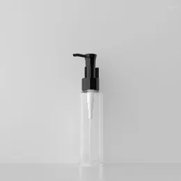 Butelki do przechowywania 100 ml pompa gniazda szampon szampon prasa butelka plastikowa plastikowa pod-butelka Duckbill spray do napełniania pojemnika do napędu