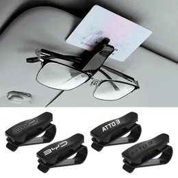 Car Auto Sun Visor Glasses Box Sunglasses Clip for BYD Atto 3 Yuan Plus Song Plus Han Tang Seal Card Ticket Holder Fastener