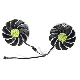 새로운 GPU 팬 88mm 4pin T129215 기가 바이트 RTX 1650 1660 1660TI 2060 2070 슈퍼 그래픽 그래픽 카드 냉각 팬 용 냉각기 팬