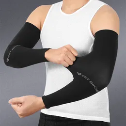 Professionell anti-UV-arm ärmar Ice Fabric Breattable Quick Dry Running Sportwear Sun Arm Cover Fishing Cycling Arm ärmar