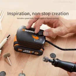 Xiaomi Worx 20V Makerx Zestaw narzędzi obrotowy kąt narzędzia szczotka powietrza szczotka drewniana metalowy rzemieślnik noża gorącego kleju pistolet mini dmuchawa