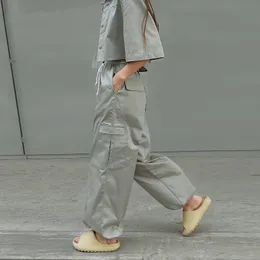 国内で当店のみ PINKSPINK - shiny parachute cargo pants DHgate.com:Gray Parachute Cargo Pants with Drawstring