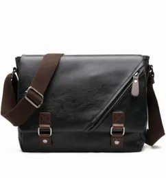NewStylish Crasual Classic Classic Leather Messenger Bag Plouds Cross Body Laptop Laptop Designer Mail Back Postal Bag с Canvas Strap2564829