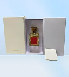 Maison Designer Perfume Oud Silk Humor 70ml Bacarat Extrait Eau de Parfum Paris Fragrância Mulher Mulher Colônia Spray bom cheiro T3484789