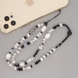 Go2Boho Star Charm Phone Chain Pearl Mobile Lanyard für Frauen Juwely Liebesbrief Büre böse Augen Perlenhalter Telefon