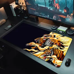 Crazy Bear mouse and mouse pad - Abstract Design, XXL Size