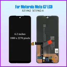 Motorola Moto G7 XT1962 LCD G7 Play Display Touch Screen Digitizer Assembly Moto G7 Power LCD G7 Plus XT1965 용 원본