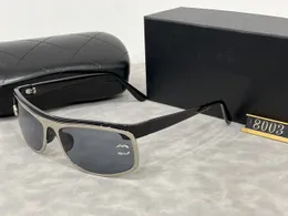 Nya modeller helt högkvalitativ design lyxiga solglasögon för kvinnor mode klassiker UV400 högkvalitativ sommar utomhus kör strand fritidsdesigner Sun Glasses8003
