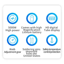5000W Mini -Schweißmaschine Batterie Nickelblech Schweißwerkzeug 10 Zahnradleistung für 0,1 ~ 0,15 mm Nickelblech mit Pedal