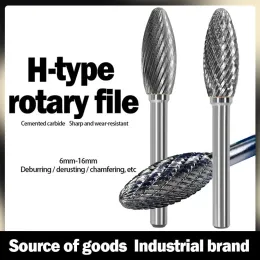 Tungsten Carbide Burr Bit CNC Gravando arquivos rotativos Ferramentas manuais Ferrilhas de moagem do cortador para Metal Burr Burr Ferramenta abrasiva