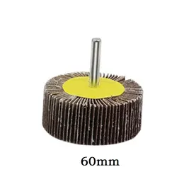 1pc Landing Flap Wheel Disc Discutor abrasivo Roda da roda da cabeça da cabeça abrasiva Remoção de ferrugem de lixa para ferramentas rotativas 20-80mm