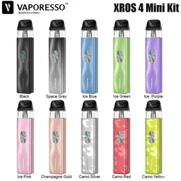 Vaporesso Xros 4 Mini Pod System Kit 1000mAh 30W Output med 0,4Hm Xros Pod Cartridge Top Fill E Cigarette Vaporizer Autenticic