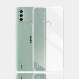 Für Nokia C31 Fall 6,75 Zoll Clear Silicon Soft TPU -Telefonhülle für Nokia C21 C31 Funda C21 plus C10 C20 Transparent Coque