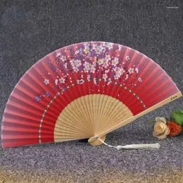 Decorative Figurines Daily Folding Fan Chinese Style Wedding Gift Fans Summer Outdoor Travel Selfie Decoration Craft Portable Hand Rocker