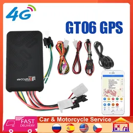 2G 4G GT06 MINI Tracker GPS Locatore LBS Taglia Off di alimentazione Monitoraggio dell'allarme per auto con microfono con sistema di pista per auto microfono