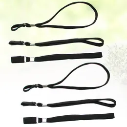 6 PCs Acessórios Alpenstock Trekking Stick Corda Cruturas de Mão Ancião de Chave