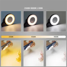 New Magnetic Mobile Phone Selfie Light Led Ring Fill Light for Magsafe Iphone 12 13 14 Series Android Phone Light Rechargeable