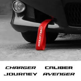 Bil Tow Rope Trailer Racing Strap For Dodge Charger Caliber Challenger Journey Avenger Caravan Durango Auto Tuning Accessories