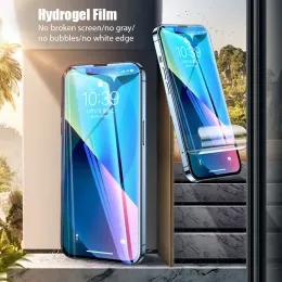 Samsung Galaxy S23 S22 Ultra S21 için 5pcs Hidrojel Film Ekran Koruyucu