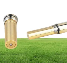 Gold Plated Laser Pointer Pen 10 Mile mest kraftfull blå laserpekare med metallboxens laddningsglas9657593