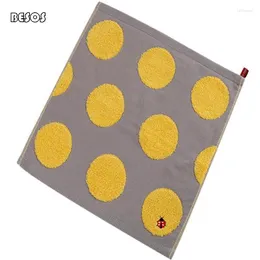 Towel Pure Cotton Gauze Absorbent Square Hanging Type Adult Household Small Soft Children Kindergarten Wash Face B0081M