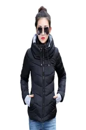 Fashion2019 New Ladies Fashion Coat Winter Gacket Women Outerwear Oftered Jacket Stuck Stupy Female Parded Park039S Overcoat3588163