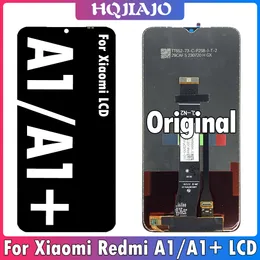 Original 6.52 "För Xiaomi Redmi A1 LCD 220733SG Display Touch Screen Digitizer Assembly Reparation för A1 Plus Display