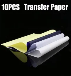 Papier tatuażu całego ducha a4 Rozmiar papieru tatuażu tatuaży termiczny papier koparowy na tatuażu 10 szt. 3484005