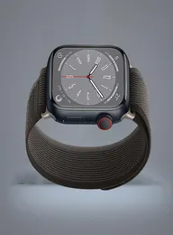 Apple Watch를위한 49mm 울트라 트레일 나일론 스트랩 8 7 6 5 4 3 2 1 iwatch 밴드 루프 캠핑 스트랩을위한 스마트 워치 밴드 45mm 44mm 8060882