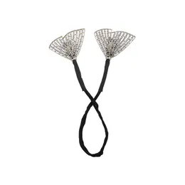 Köpüklü Rhinestone Fishtail Tembel Düğümlü Kafa Bandı Twist Maker Girls Head Band Saç Çörek At kuyruğu Tutucu Saç Aksesuarları