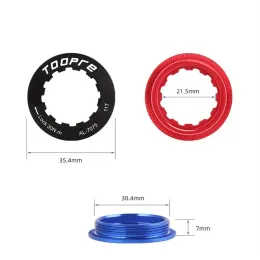 Aluminum Alloy Mountain Bike 11T Cassette Sprocket Locking Cover Flywheel Lock Ring For Freewheel Bicycle Parts