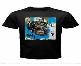 Graffiti Basquiat Jean Michel Artist Untitled 1982 Short Mouwen Black Tops Tea Tshirt Custom Print5964655