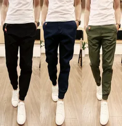 Pantaloni semplici uomini casual pantaloni chino jogger slim fit man chino pantaloni con abbigliamento elastico Autumn3349143.