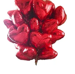 50pcs 18inch Heart Foil Balloons Wedding Birthday Valentine039s Day Party Heart Love Helium Balaos Decoration Baby Shower Gifts6747954