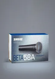마이크 Shure Beta58A 핸드 헬드 노래 무대 녹음 보컬 게임 마이크를위한 유선 다이나믹 마이크 스튜디오 마이크 C1441662